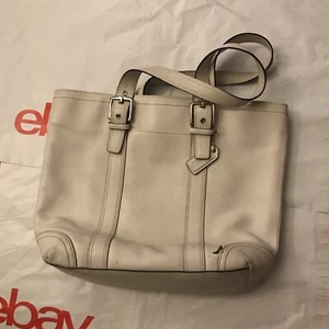 Vintage Coach Hampton F10194 Leder Tasche Schultertasche  - Bild 1 von 3