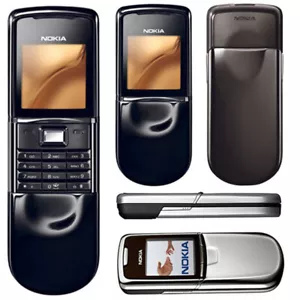 Nokia 8800 Classic Mobile Phone Unlocked GSM 2G FM Radio Bluetooth MP3 CellPhone - Picture 1 of 15