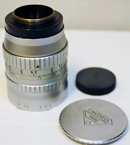 Objectif ANGENIEUX type P3 - MOUNT " C" - 16 mm- F 75 mm .1:2.5 -TBE -N°860753 - Picture 1 of 3