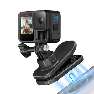 Magnetic Backpack Strap Mount Quick Clip Mount for GoPro Hero 13, 360° Rotation - Picture 1 of 8
