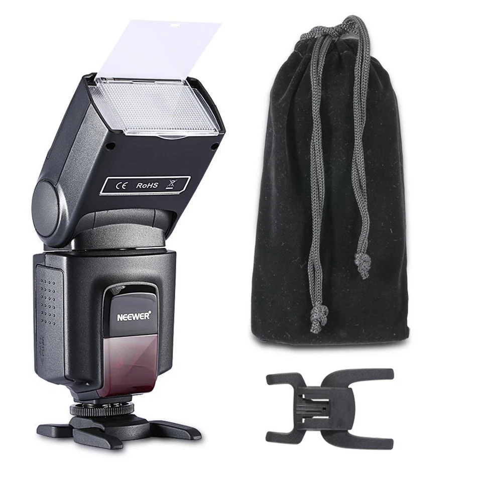 NTT560-CC 80D camera flash for Canon 7D 6D Mark II 80D 77D 70D 60D 50D 40D EOS - Image 1 of 4
