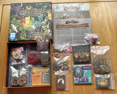 CoraQuest Board Game by Bright Eyes Games Complete 6+ 1-4 Players 45 Mins 2021 - Image 1 of 4