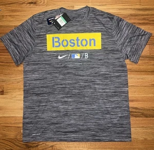 NEW Boston Red Sox City Connect Nike Dri-Fit Shirt Gray Men’s XL NWT - Picture 1 of 9