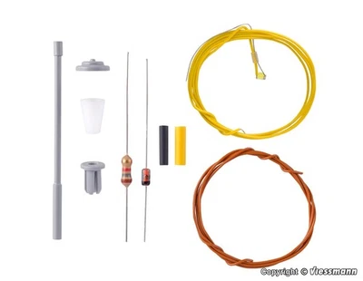 Viessmann TT 6921 Bausatz Straßenleuchte, LED weiß - Bild 1 von 2