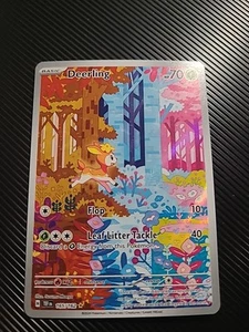 Deerling - 165/162 - Pokemon Fuerzas Temporales Ilustración Tarjeta Rara Casi Nueva - Imagen 1 de 2
