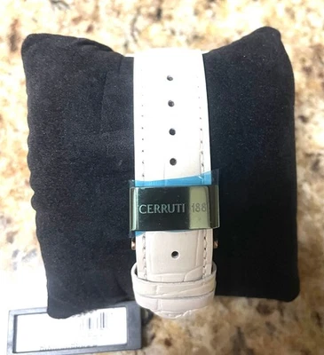 CERRUTI ЖЕНЩИНЫ SCATOLA SOGNO ШВЕЙЦАРСКИЙ КВАРЦ ЧАСЫ НОВЫЙ ШВАБРА РОЗОВОЕ ЗОЛОТО CT68282X1IR032 - Изображение 1 из 4