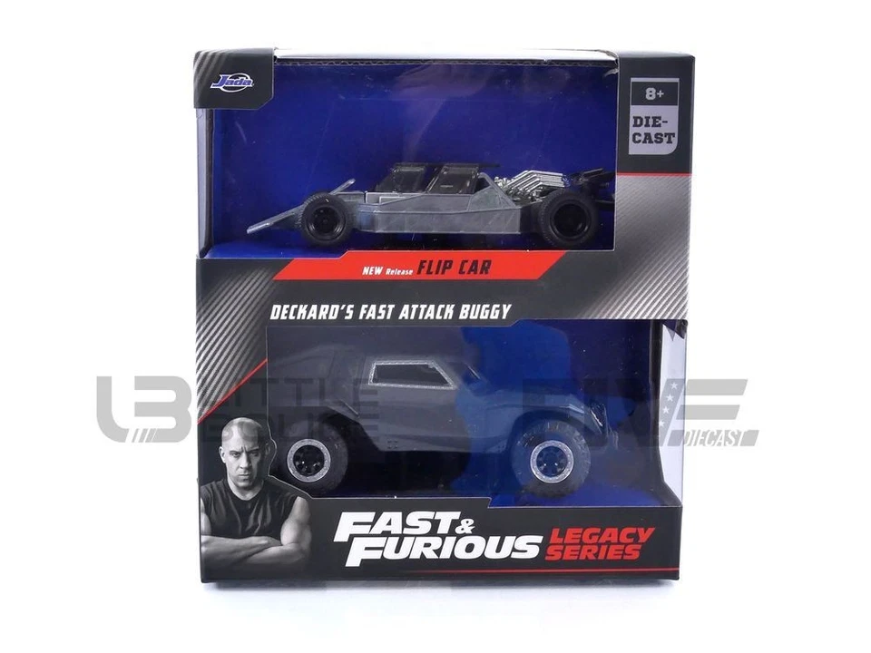 JADA TOYS 1/32 - BUGGY FLIP CAR AND DECKARD'S BUGGY 34253S