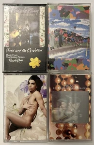 Prince Cassette Lot Purple Rain ~ Around World ~ Love Sexy ~Diamonds & Pearls - Picture 1 of 15