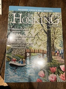 Rug Hooking Magazine Vol. XXXVI, Number 5, MarchApril/May 2025 Preowned ** - Picture 1 of 3