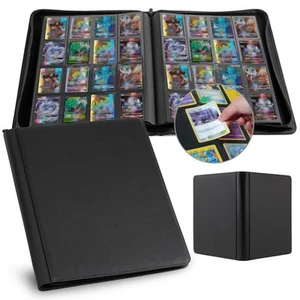 Premium Card Binder 16 Pocket, PU Cover Trading Card binder for 1000+ Cards, ... - Picture 1 of 9