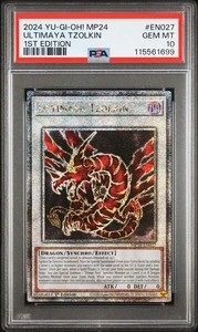 2024 Yu-Gi-Oh Ultimaya Tzolkin MP24-EN042 Quarter Century SR PSA 10 (Aug 25) - Picture 1 of 2
