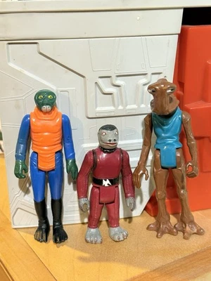 Star Wars Vintage 1978 Walrusman Hammerhead Snaggletooth Cantina Aliens - Изображение 1 из 2