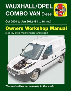 Vauxhall Combo Diesel Van (Oct 01 - Jan 12) Haynes Repair Manual (Paperback) - Picture 1 of 10