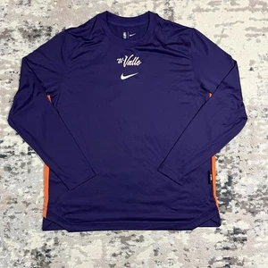 Nike DriFit NBA Phoenix Suns El Valle City Edition Lila Warm Up Longsleeve L - Bild 1 von 11
