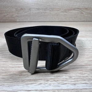 Cabelas Bison Hunting Military Operator Webbed Belt Black XL 42-44” Made In USA - Picture 1 of 4