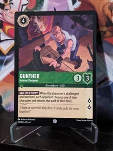 Gunther - Interior Designer - 72/204 - Common - Disney Lorcana Non Foil - Picture 1 of 1