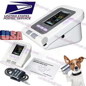 Veterinary/Animal/Pets LCD Blood Pressure monitor Electronic Sphygmomanometer US - Picture 1 of 7