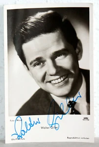 Tarjeta de autógrafo - WALTER GILLER (con firma) - Imagen 1 de 1