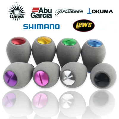 Abu Garcia Daiwa Shimano Reel Aluminum EVA Handle Knob Spinning Baitcasting - Image 1 of 4