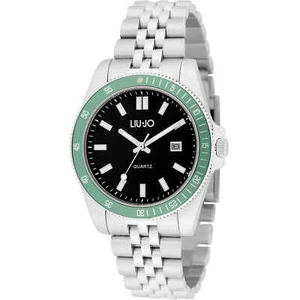 Mens Wristwatch LIU JO LUXURY COMPANY TLJ2224 Stainless Steel Black Green - Picture 1 of 1