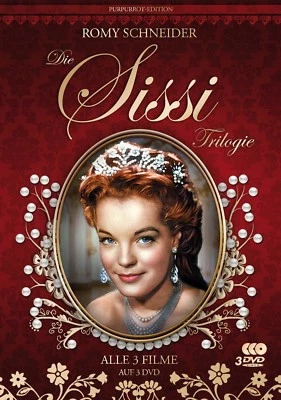 Sissi Trilogie (1-3) - Purpurrot Edition - Romy Schneider - Filmjuwelen [3 DVDs]