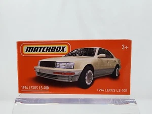 Matchbox 1994 Lexus LS 400 White BBGXN39 2022 Power Grabs - Picture 1 of 5