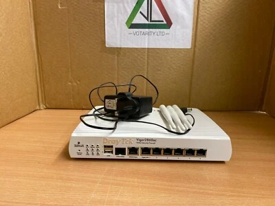DrayTek Vigor2860ac vDSL2 Security Firewall with PSU Draytek 2860ac (Inc VAT) - Image 1 of 4