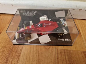 MINICHAMPS 1/43 FERRARI 412 T2 GERHARD BERGER 1995 F1 DIECAST CAR - Picture 1 of 4