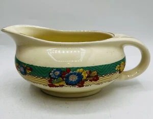 Antique Burgess & Leigh Pottery Gravy Boat BALMORAL Art Deco 1920’s EUC - Picture 1 of 6