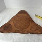 Leather Bicycle Seat Cover Hand Tooled Etched In Mexico