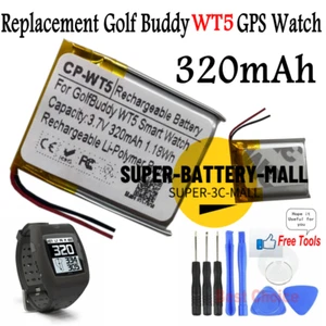 320mAh Rechargeable Battery For Golf Buddy WT5 Smart watch GPS Wach - Picture 1 of 2