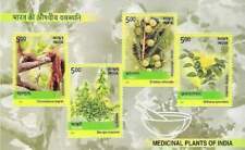 Briefmarken Satz aus Indien mit Pflanzen-Motiv