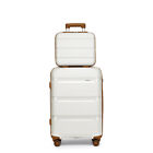 14+20Inch Travel Set Hand Cabin PP Luggage Hard Shell Suitcase With Vanity Case