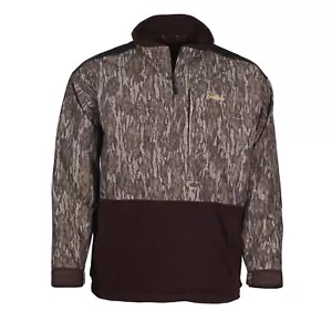 Gamehide Men's Marsh Lord Waterfowl Camo Hunting Quarter Zip Pullover - Picture 1 of 6