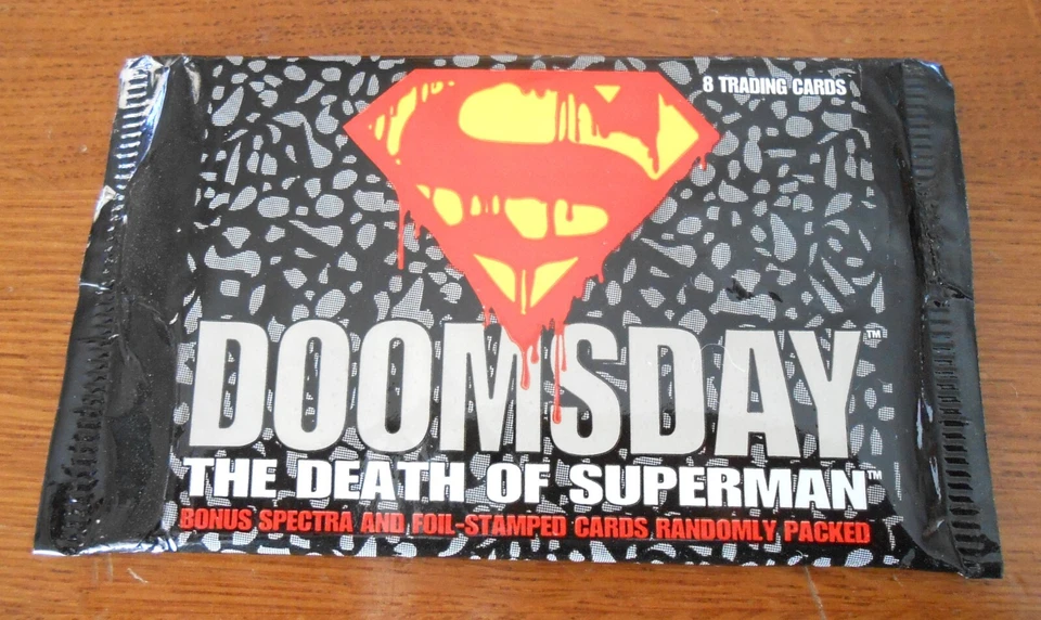 Doomsday Death of Superman 1992 SkyBox Trading Cards Randomly Packed