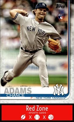 2019 Topps - #98 Chance Adams NM Set Break. - Image 1 of 2