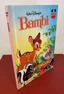 Vintage Disney's 1996 ☆ Bambi ☆ Wonderful World of Reading - Picture Book - Imagen 1 de 7