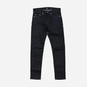 Men's Gap Slim Taper Fit Dark Wash Denim Jeans tagged size 28x30 - Picture 1 of 3