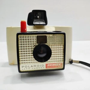 Macchina fotografica terrestre Poloroid vintage modello swinger 20 retrò non testata - Foto 1 di 10