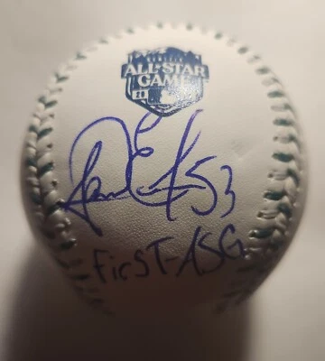 Carlos Estevez Signed 2023 All-Star Game Baseball Beckett Authenticated - Image 1 of 2
