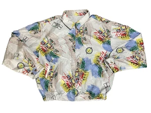 Chaqueta de nailon reversible Benetton Formula 1 Racing Team talla 46 Japón L vintage - Imagen 1 de 22
