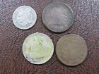 Mixed Lot Obsolete Type Coins 1/2 Cent 2 Cent 3 Cent 20 Cent Q3Ca