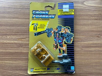 Transformers G1 1990 Swindle classic MOSC Europe MB hasbro - Image 1 of 3