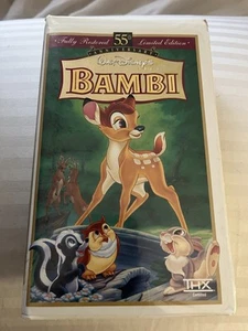 Walt Disney Bambi VHS Black Diamond Edition - Picture 1 of 2