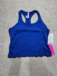 Camiseta sin mangas Lululemon Swiftly Tech RB 2.0 azul talla 14 nueva con etiquetas - Imagen 1 de 5