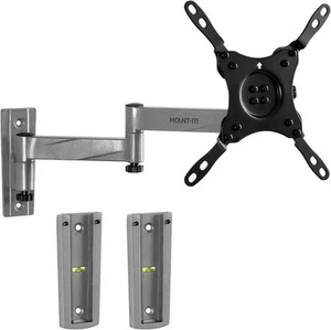 Mount-It! Supporto TV per camper con doppia piastra a parete e sgancio rapido | Nero - Foto 1 di 9