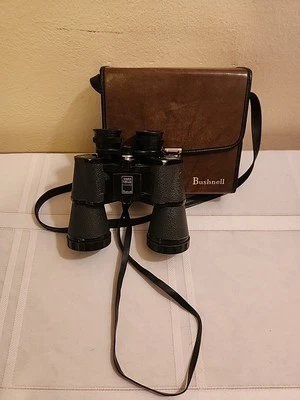 Vintage BUSHNELL Custom Binoculars 7x35mm Field 8 Balanced Optics Lenses W/Case - Image 1 of 4