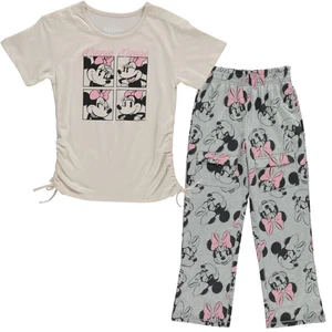 Disney Girls Minnie Mouse Adaptive T-Shirt & Jogger Set, Minnie Mouse... - Picture 1 of 9