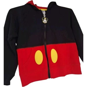 DisneyMickey Mouse 'I am Mickey' Hoodie Ears Sz 5/6 - Picture 1 of 7