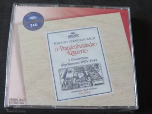 J.S. Bach 6 Brandenburgische Konzerte U.A. (NEW SEALED 3 CD) - Picture 1 of 5